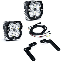 Cargar imagen en el visor de la galería, Baja Designs 18-25 Jeep JL/JT / 20-25 Gladiator Squadron 2.0 A-Pillar Sportsmen Kit (Spot) - Clear