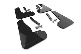 Rally Armor 25-26 Kia EV6 Base Light/GT/GT-Line Black Mud Flap - Metallic Black Logo