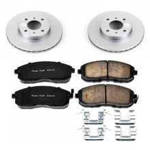 Cargar imagen en el visor de la galería, Power Stop 99-02 Infiniti G20 Front Z17 Evolution Geomet Coated Brake Kit