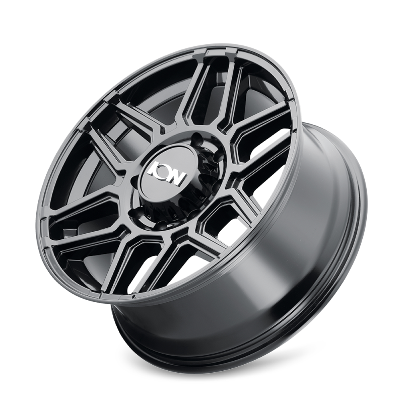 ION Type 146 20x9 / 8x170 BP / 0mm Offset / 125.2mm Hub Matte Black W/Machined Dart Tint Wheel