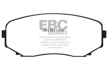 Cargar imagen en el visor de la galería, EBC 11-14 Ford Edge 2.0 Turbo Extra Duty Front Brake Pads