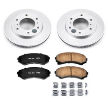 Load image into Gallery viewer, Power Stop 01-06 Mitsubishi Montero Front Z17 Evolution Geomet Coated Brake Kit