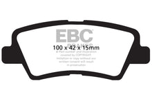Cargar imagen en el visor de la galería, EBC 12+ Hyundai Accent 1.6 Ultimax2 Rear Brake Pads