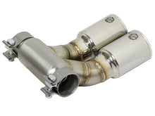 Cargar imagen en el visor de la galería, aFe Power 13-14 Porsche Cayman S / Boxster S Polish Exhaust Tip Upgrade