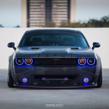 Cargar imagen en el visor de la galería, Oracle 08-14 Dodge Challenger Dynamic Surface Mount Headlight Halo Kit - - Dynamic
