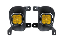 Cargar imagen en el visor de la galería, Diode Dynamics SS3 Ram Vertical LED Fog Light Kit Pro - Yellow SAE Fog