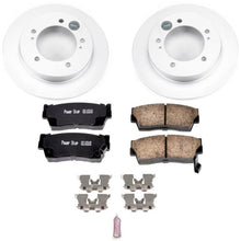 Cargar imagen en el visor de la galería, Power Stop 1998 Chevrolet Tracker Front Z17 Evolution Geomet Coated Brake Kit