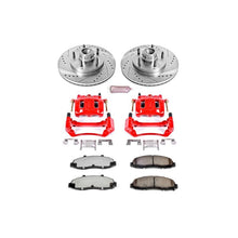 Cargar imagen en el visor de la galería, Power Stop 97-00 Ford F-150 Front Z36 Truck &amp; Tow Kit w/Cals