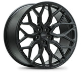 Vossen HF2 / 21x10.5 / ET10 / 5x112 / 66.56 / DEEP / SB / SATIN BLACK