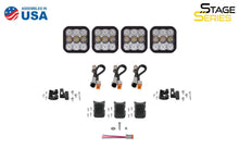 Cargar imagen en el visor de la galería, Diode Dynamics SS5 Sport Universal CrossLink 4-Pod Lightbar - Yellow Driving