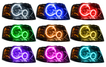 Cargar imagen en el visor de la galería, Oracle 03-06 Ford Expedition SMD HL - Black - ColorSHIFT w/ Simple Controller