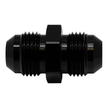 Cargar imagen en el visor de la galería, DeatschWerks 8AN Male Flare to 8AN Male Flare Coupler - Anodized Matte Black