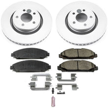 Cargar imagen en el visor de la galería, Power Stop 15-19 Ford Mustang Front Z17 Evolution Geomet Coated Brake Kit