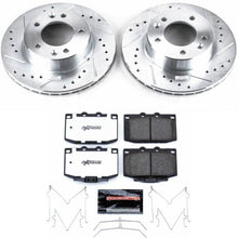 Load image into Gallery viewer, Power Stop 86-91 Mazda RX-7 Front Z26 Street Warrior Brake Kit