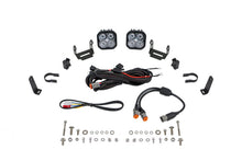 Cargar imagen en el visor de la galería, Diode Dynamics SS3 LED Bumper 1 1/2 In Roll Bar Kit Sport - White Combo (Pair)