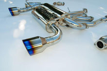 Cargar imagen en el visor de la galería, Invidia 03-05 Infiniti FX35/45 Gemini Rolled Titanium Tip Cat-back Exhaust