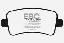 Load image into Gallery viewer, EBC 10+ Buick Allure (Canada) 3.0 Yellowstuff Rear Brake Pads