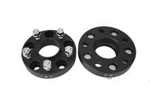 Cargar imagen en el visor de la galería, ISC Suspension Nissan 5x114.3 Hub Centric (66 Hub Bore) Wheel Spacers 25mm Black (Pair)