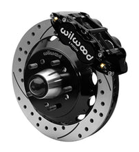 Cargar imagen en el visor de la galería, Wilwood Superlite 6R Front Brake Kit for 63-87 Chevy C10 Prospindle 13.06 in Diameter Black Calipers