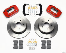 Cargar imagen en el visor de la galería, Wilwood Dynapro Radial Rear Kit 12.19in Drilled Red 2004-2006 Pontiac GTO