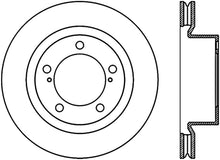 Cargar imagen en el visor de la galería, Stoptech 08-11/13-18 Toyota Land Cruiser Front Premium High Carbon Cryo Brake Rotor