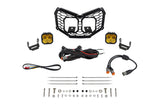 Diode Dynamics 17-24 Can-Am Maverick X3 Stage Series LED Grille Kit - Sport Yellow Combo