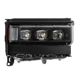 AlphaRex 24-26 Toyota LC250 NOVA LED Proj Headlight Blk  w/Activ Light/Seq Signal/Switchback
