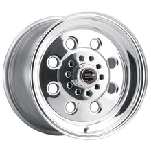 Cargar imagen en el visor de la galería, Weld Draglite 15x10 / 5x4.5 &amp; 5x4.75 BP / 5.5in. BS Polished Wheel - Non-Beadlock
