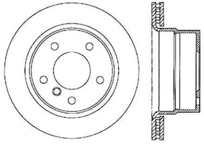 StopTech Drilled Sport Brake Rotor