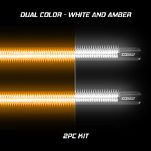 Cargar imagen en el visor de la galería, XK Glow Jeep &amp; Truck Running Board Light w/ Turn Signal 2x48in White + Amber