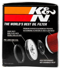 Cargar imagen en el visor de la galería, K&amp;N Oil Filter Powersports Canister Chrome