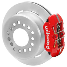 Cargar imagen en el visor de la galería, Wilwood Dynapro Rear Parking Brake Kit Undrilled Rotors (Red) 1964-1971 Buick/Olds/Pontiac