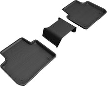 Cargar imagen en el visor de la galería, 3D MAXpider 2019-2019 Porsche Cayenne Kagu 2nd Row Floormats - Black