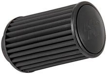 Cargar imagen en el visor de la galería, K&amp;N Universal Round Clamp-On Air Filter 3.5in ID 9.5in Height 6in Base OD 5.25 Top OD