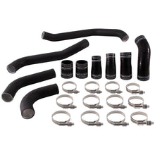 Cargar imagen en el visor de la galería, Mishimoto 2017+ Ford F150 3.5L EcoBoost Hot-Side Intercooler Pipe Kit - Wrinkle Black