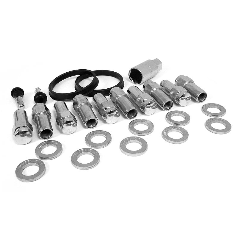 Race Star 14mm x 1.5 1.38in. Shank W/ 7/8in. Head Closed End Ram Truck Lug Kit - 10 PK