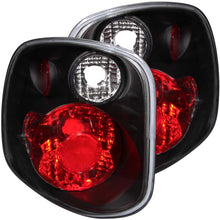 Cargar imagen en el visor de la galería, ANZO 1997-2000 Ford F-150 Taillights Black