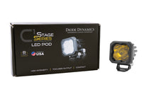Cargar imagen en el visor de la galería, Diode Dynamics Stage Series C1 LED Pod Pro - Yellow Flood Standard ABL Each
