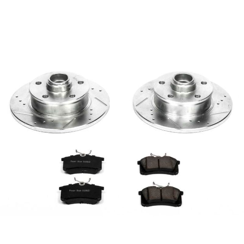 Power Stop 94-99 Volkswagen Golf Rear Z23 Evolution Sport Brake Kit