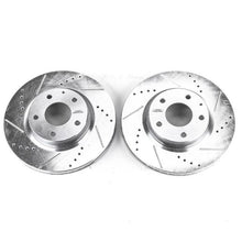 Cargar imagen en el visor de la galería, Power Stop 14-18 Mazda 3 Front Evolution Drilled &amp; Slotted Rotors - Pair