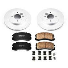 Cargar imagen en el visor de la galería, Power Stop 02-07 Mitsubishi Lancer Front Z17 Evolution Geomet Coated Brake Kit