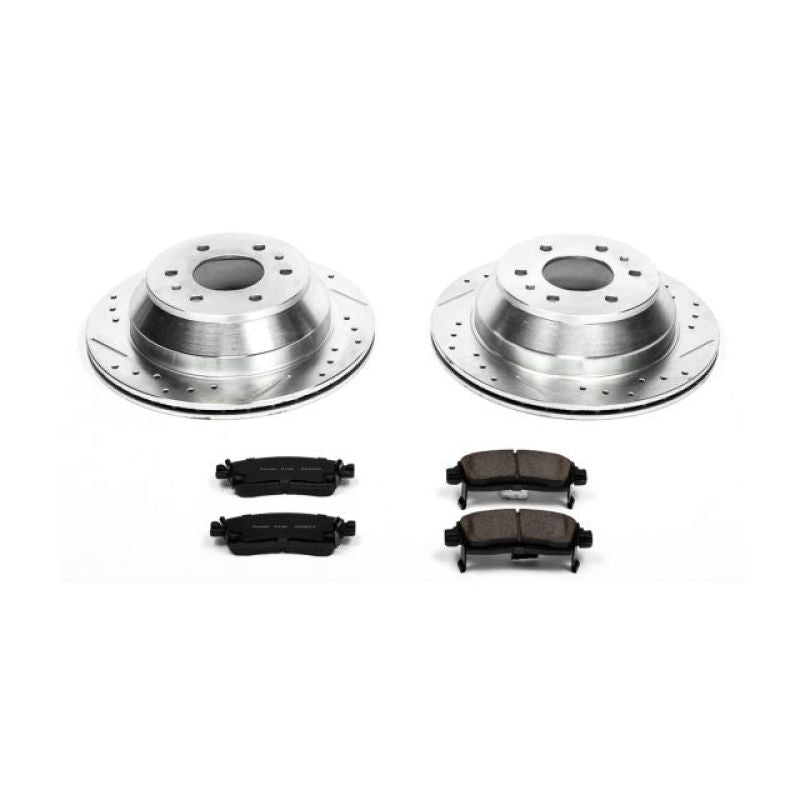 Power Stop 04-07 Buick Rainier Rear Z23 Evolution Sport Brake Kit