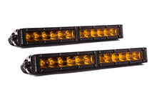 Cargar imagen en el visor de la galería, Diode Dynamics 12 In LED Light Bar Single Row Straight - Amber Driving (Pair) Stage Series