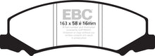 Cargar imagen en el visor de la galería, EBC 08-09 Buick Allure (Canada) 5.3 Ultimax2 Front Brake Pads