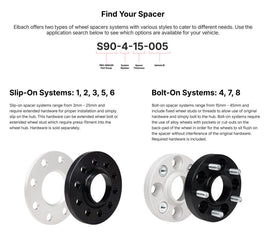 Eibach 17-23 Tesla Model 3 Long Range / 20-25 Tesla Model Y Long Range Pro-Spacer 30mm - Pair