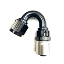 Cargar imagen en el visor de la galería, Fragola -10AN Male Rad. Fitting x 150 Degree Sport Crimp Hose End