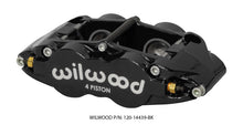 Cargar imagen en el visor de la galería, Wilwood Caliper Forged Narrow Superlite FNSL4R-DS Dust Seal 1.25/1.25 1.10in Rotor Width - Black