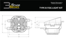 Cargar imagen en el visor de la galería, Diode Dynamics SS3 Pro Type B Kit ABL - Yellow SAE Fog