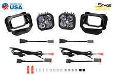 Cargar imagen en el visor de la galería, Diode Dynamics SS3 LED Pod Max Type F2 Kit - Yellow SAE Fog