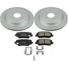 Cargar imagen en el visor de la galería, Power Stop 14-18 Cadillac CTS Rear Z17 Evolution Geomet Coated Brake Kit